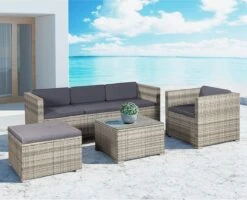 Loungeset Punta Cana - L - Polyrotan -Buitentuinwinkel 1200x970 9