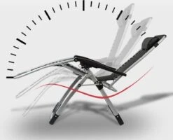 Brulo - Ligstoel Tuin - Ligstoelen - Strandstoel Opvouwbaar - Tuinstoel - Incl Tafel En Hoofdkussen -Buitentuinwinkel 1200x971 5