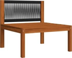Decoways - 5-delige Loungeset Met Kussens Massief Acaciahout Crèmekleurig -Buitentuinwinkel 1200x976 11