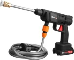 Merkloos Elektrische Accu-Hogedrukreiniger - 1.2mpa - Multifunctioneel Mondstuk - Draagbaar Oplaadbaar Snoerloos - Reinigingsspuitpistool - Met Rijke Accessoires - Voor Auto, Tuin, Terras, Raam - Zwart 25 Merkloos Elektrische Accu-Hogedrukreiniger - 1.2mpa - Multifunctioneel Mondstuk - Draagbaar Oplaadbaar Snoerloos - Reinigingsspuitpistool - Met Rijke Accessoires - Voor Auto, Tuin, Terras, Raam - Zwart -Buitentuinwinkel 1200x976 3