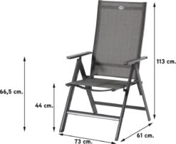 Hartman Aruba Aluminium Tuinstoel - Antraciet Verstelbaar -Buitentuinwinkel 1200x983 9
