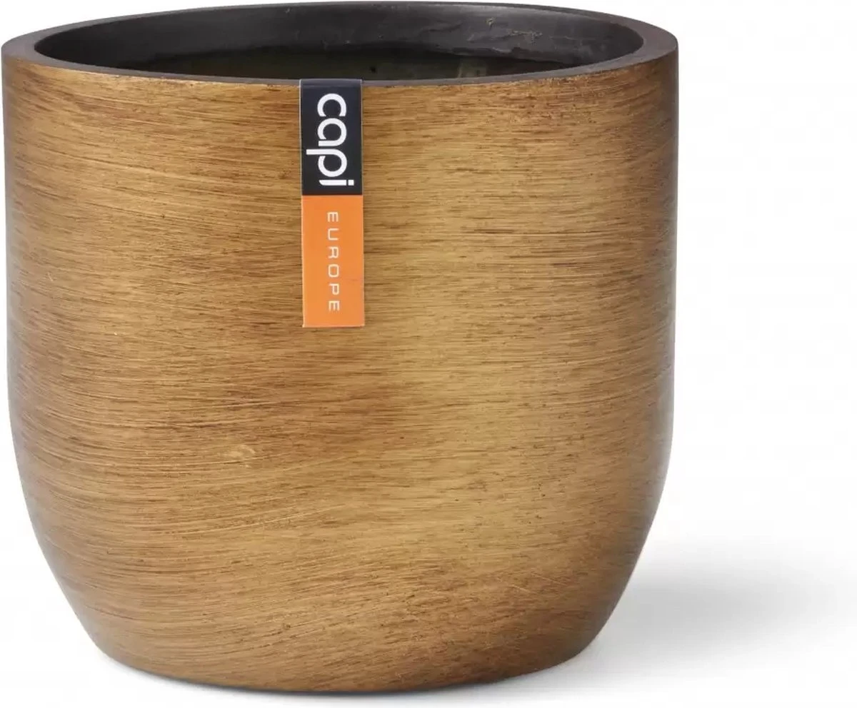 Capi Europe - Bloempot Bol Retro - 23x21 - Goud - Bloempot Voor Binnen - BRTG134 16 Capi Europe - Bloempot Bol Retro - 23x21 - Goud - Bloempot Voor Binnen - BRTG134 - Afbeelding 14