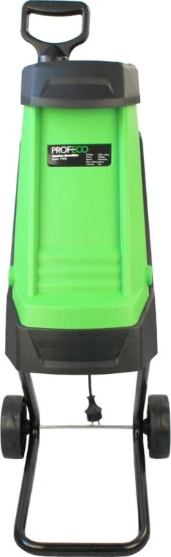 Profeco Stille Hakselaar 2000W - Tuinhakselaar - Versnipperaar Voor 45mm Takdikte - Incl. 50 Liter Opvangzak En Veilige Duwstok -Buitentuinwinkel 369x1200