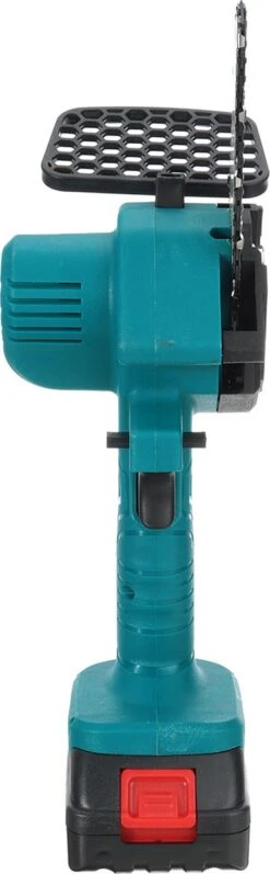 Merkloos Mini Accu Kettingzaag - 4 Inch Elektrische Boomzaag - Handkettingzaag - Met 2 Accu En 1 Oplader - Voor Tuinboom Ranch Bomen Snijden Hout- Blauw -Buitentuinwinkel 372x1200 2