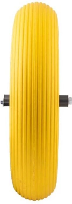 GARDENGEAR Kruiwagenwiel 4.00-8 Pu Plastic Geel -Buitentuinwinkel 425x1200 1