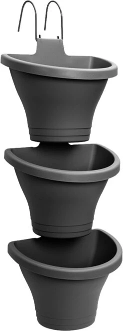 Elho Corsica Vertical Forest 24 - Bloempot Voor Balkonbuiten - Ø 26.7 X H 29.7 Cm - Zwart/Antraciet 32 Elho Corsica Vertical Forest 24 - Bloempot Voor Balkonbuiten - Ø 26.7 X H 29.7 Cm - Zwart/Antraciet -Buitentuinwinkel 448x1200 1