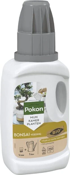 Pokon Bio Bonsai Voeding - 250ml - Plantenvoeding (bio) - 7ml Per 1L Water -Buitentuinwinkel 483x1200
