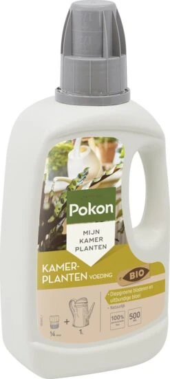 Pokon Bio Kamerplanten Voeding - 500ml - Plantenvoeding (bio) - 7ml Per 1L Water -Buitentuinwinkel 538x1200