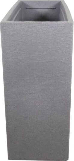 4gardenz® Stone Rechthoekige Bloembak Voor Buiten - 60x60x26cm - Lichtgrijs -Buitentuinwinkel 551x1200