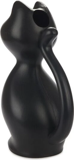 Balvi Meow! Kat Gieter - Zwart -Buitentuinwinkel 554x1200