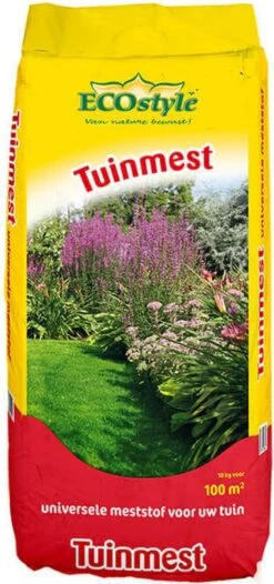 ECOstyle Tuinmest Organische Meststof - Border & Siertuin - Natuurlijke Meststof Gazon - 120 Dagen Voeding- 180 M² - 18 KG -Buitentuinwinkel 564x1200 2
