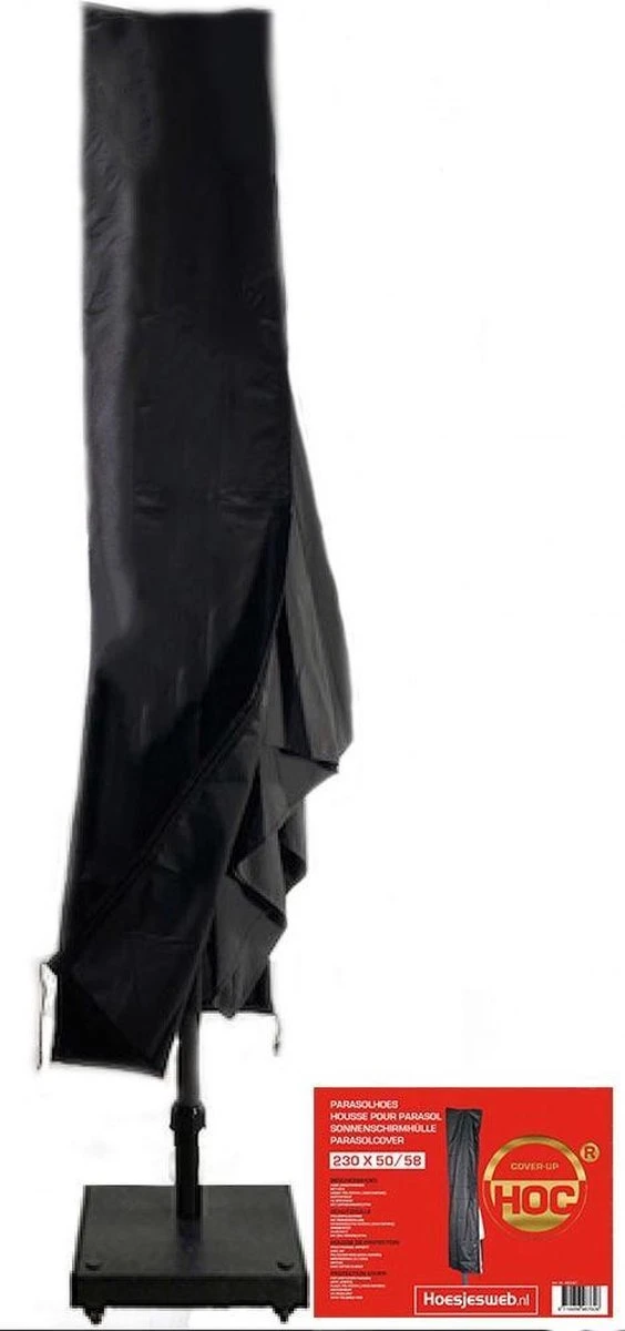 Parasolhoes - Ronde Zweefparasols T/m ø 4 M- Vierkante Zweefparasols T/m 3mx4m - Zware Dikke Kwaliteit - Met Stok Rits En Trekkoord 4 Parasolhoes - Ronde Zweefparasols T/m ø 4 M- Vierkante Zweefparasols T/m 3mx4m - Zware Dikke Kwaliteit - Met Stok Rits En Trekkoord - Afbeelding 2