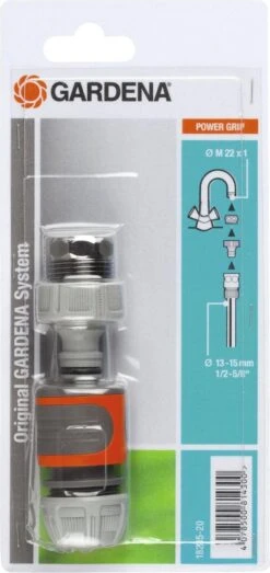 Gardena Koppeling Set Snelaansluitstukken Kraanstuk, Slangstuk En Draadadapter 4078500010269 -Buitentuinwinkel 567x1200