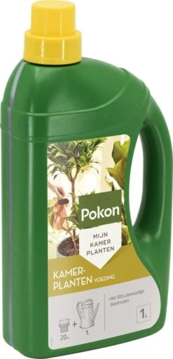 Pokon Kamerplanten Voeding - 1l - Plantenvoeding - 20ml Per 1L Water -Buitentuinwinkel 580x1200