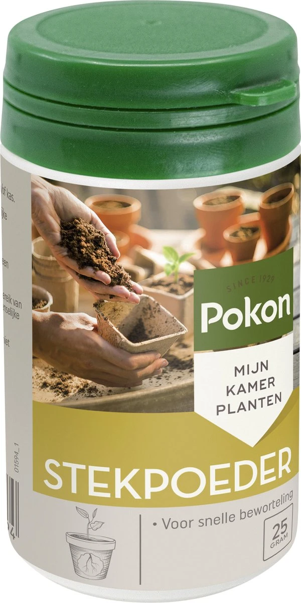 Pokon Stekpoeder - 25gr - Stimuleert Wortelvorming 4 Pokon Stekpoeder - 25gr - Stimuleert Wortelvorming - Afbeelding 2