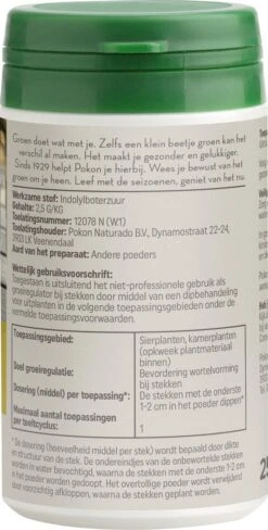 Pokon Stekpoeder - 25gr - Stimuleert Wortelvorming 10 Pokon Stekpoeder - 25gr - Stimuleert Wortelvorming -Buitentuinwinkel 608x1200 1