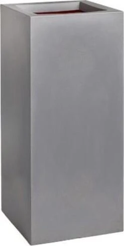 Capi Europe - Bloempot Rechthoek Smooth NL - 36x36x79 - Zwart - Voor Binnen En Buiten - KBL952 -Buitentuinwinkel 608x1200 3