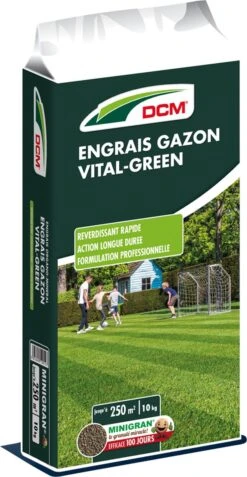 DCM Vital-Green Gazon - Gazonmest - Gazonmeststof Met MINIGRAN® Technology - 250m2 - 10 Kg -Buitentuinwinkel 621x1200 4