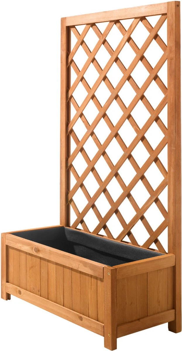 Parkside Plantenbak Met Klimrek 60 X 28 X 100cm 3 Parkside Plantenbak Met Klimrek 60 X 28 X 100cm