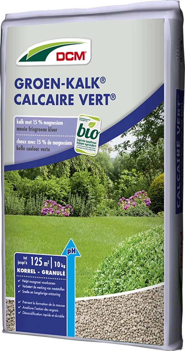 DCM Groenkalk (K) (10 Kg) 3 DCM Groenkalk (K) (10 Kg) - Afbeelding 2