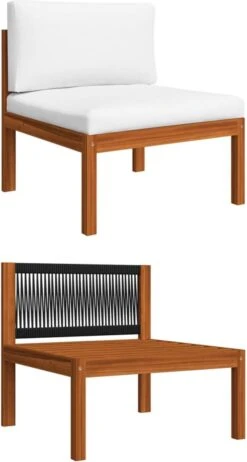Decoways - 5-delige Loungeset Met Kussens Massief Acaciahout Crèmekleurig -Buitentuinwinkel 642x1200 2