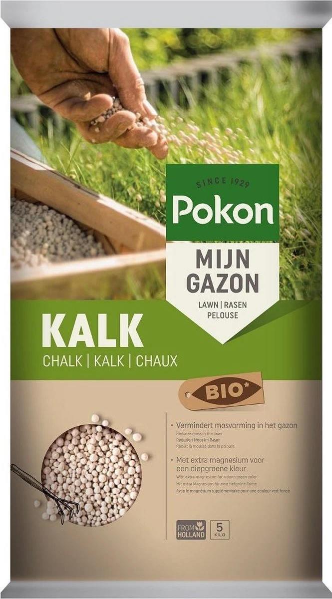 Pokon Bio Kalk - 10kg - Voor Een Betere Bodemstructuur 9 Pokon Bio Kalk - 10kg - Voor Een Betere Bodemstructuur - Afbeelding 7