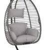 Lowander Egg Hangstoel Cocoon - Voor Binnen & Buiten - Met Standaard - Incl. Kussens -Buitentuinwinkel 667x1200 2