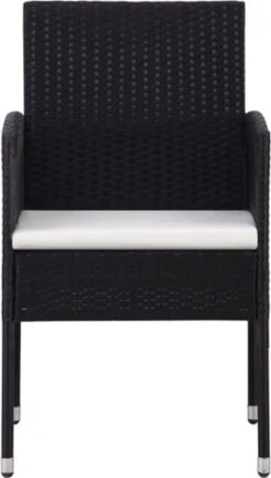 VidaXL 7-delige Tuinset Poly Rattan Zwart -Buitentuinwinkel 681x1200 2