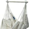 Potenza® Hangstoel – RUIM & COMFORTABEL - Binnen Of Buiten - 130x160 Cm - Belastbaar Tot 150 Kg - Incl. Bevestigingset Buiten – Creme -Buitentuinwinkel 731x1200 3