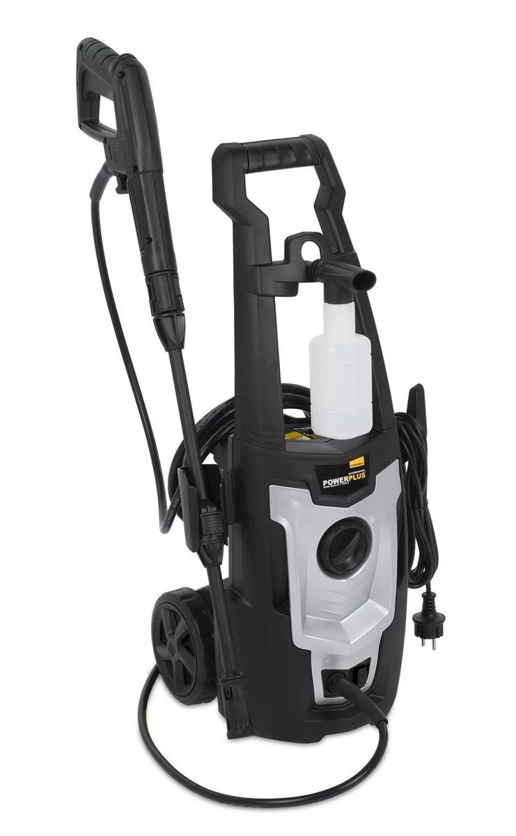 Powerplus POWXG90405 Hogedrukreiniger - 1400W - Max. 110 Bar - 390 L/h - Incl. 5m Slang En Accessoires - Excl. Terrasreiniger - Reiniger Voor Auto, Fiets En Meubelen 15 Powerplus POWXG90405 Hogedrukreiniger - 1400W - Max. 110 Bar - 390 L/h - Incl. 5m Slang En Accessoires - Excl. Terrasreiniger - Reiniger Voor Auto, Fiets En Meubelen - Afbeelding 13