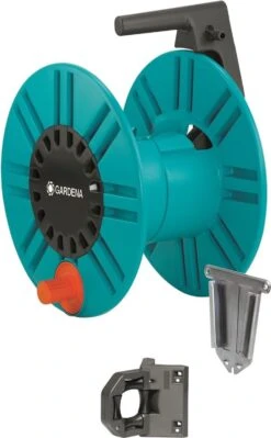 GARDENA - Wandslanghouder 60 Met Slanggeleider - Slanghouder - Maximale Capaciteit 60 Meter -Buitentuinwinkel 742x1200