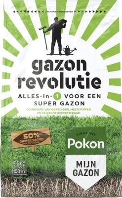 Pokon Gazon Revolutie - 4kg - Gazonmest / Graszaad / Bodemverbeteraar - Geschikt Voor 80m² - Binnen 15 Dagen Resultaat 13 Pokon Gazon Revolutie - 4kg - Gazonmest / Graszaad / Bodemverbeteraar - Geschikt Voor 80m² - Binnen 15 Dagen Resultaat -Buitentuinwinkel 743x1200 2