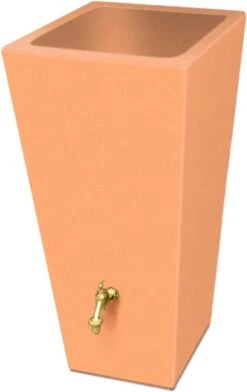 Prestige Manhattan 100L Regenton Zwart (incl. Kraantje) -Buitentuinwinkel 757x1200 1