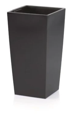 Prosperplast Kunststof Urbi Bloempot/plantenpot Met Binnenpot Antraciet 40 X 40 X 75 Cm - 37/91,5 Liter - Hoge Vierkante Bloempotten -Buitentuinwinkel 757x1200 5