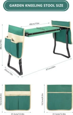 Uten - Kniebankje Tuin - Knie Steun - Tuinkruk Inklapbaar - Kniesteun Tuinieren - Kniekussen - Tot 150 Kg - Groen 27 Uten - Kniebankje Tuin - Knie Steun - Tuinkruk Inklapbaar - Kniesteun Tuinieren - Kniekussen - Tot 150 Kg - Groen -Buitentuinwinkel 763x1200 3