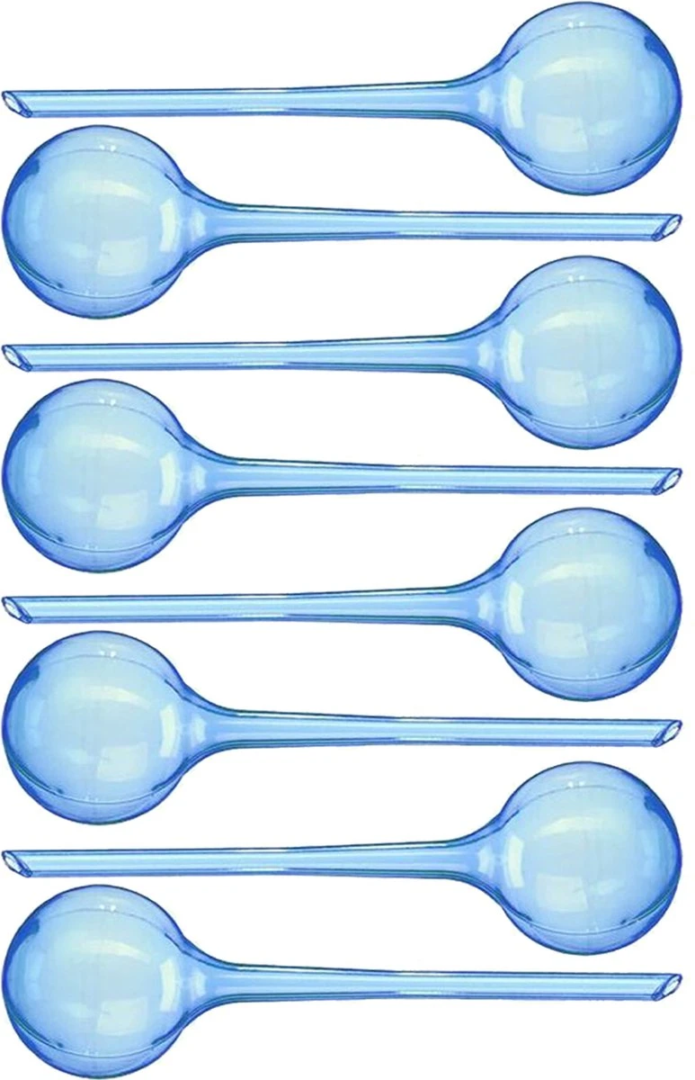HGMD Waterdruppelaar Set Van 8 Stuks Voor Planten Transparant - Blauw - Waterdruppelaar Voor Kamerplanten – Waterbol - Waterdruppelaar Voor Planten - Watergeefsysteem 3 HGMD Waterdruppelaar Set Van 8 Stuks Voor Planten Transparant - Blauw - Waterdruppelaar Voor Kamerplanten – Waterbol - Waterdruppelaar Voor Planten - Watergeefsysteem