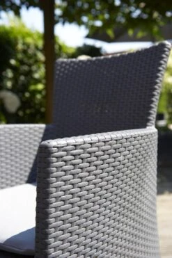 Allibert Iowa Tuinstoel - 60x62x89cm – Grafiet -Buitentuinwinkel 798x1200 15