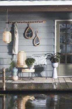 Mica Decorations Leandro Bijzettafel - Set Van 2 - H45 X Ø45 Cm - Zwart -Buitentuinwinkel 799x1200 127