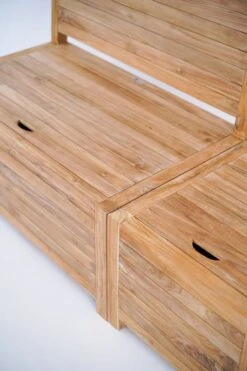 Kleine Teakhouten Tuinbank Met Opbergruimte - 100 X 60 X 90 Cm - Duurzaam Teakhout - Blijft Strak En Mooi - Sterke Constructie Om Lang Mee Te Gaan -Buitentuinwinkel 800x1200 265