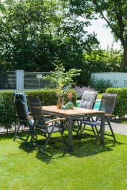 Hartman Alice Verstelbare Tuinstoel - Grijs -Buitentuinwinkel 800x1200 298