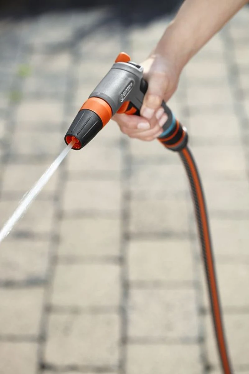 GARDENA - Comfort Reinigingsbroes - Spuitpistool - Traploos Instelbaar 12 GARDENA - Comfort Reinigingsbroes - Spuitpistool - Traploos Instelbaar - Afbeelding 10