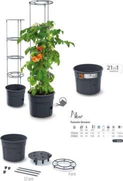 TOMATENPOT VOOR HET KWEKEN VAN TOMATEN PROSPERPLAST 28L -Buitentuinwinkel 815x1200 1