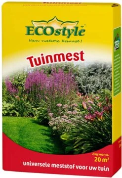 ECOstyle Tuinmest Organische Meststof - Border & Siertuin - Natuurlijke Meststof Gazon - 120 Dagen Voeding- 100 M² - 10 KG -Buitentuinwinkel 823x1200 4