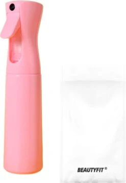 Merkloos Multifunctioneel Mist Sprayer Roze - Mist Verstuiver Water - Waterspray - Waterverstuiver Haar - Mist Sprayer - Spuitfles Haar - Plantenspuit - 300 Ml -Buitentuinwinkel 827x1200