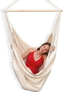 XXL 2 Persoons Hangstoel 185x130 - Zit Hangmat Met Spreidstok Tot 150 Kg - Binnen En Buiten 19 XXL 2 Persoons Hangstoel 185x130 - Zit Hangmat Met Spreidstok Tot 150 Kg - Binnen En Buiten -Buitentuinwinkel 829x1200 5