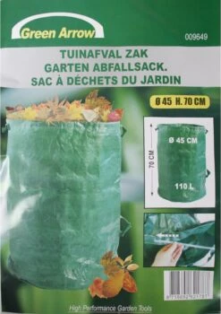 Benson Tuinafval Zak Heavy Duty 110 Liter – 70x45cm | Puinzak | Grote Zak Voor Het Opslaan Van Bladeren Takken En Afval -Buitentuinwinkel 848x1200 2