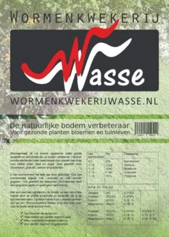 Frankys Flora - Wormenmest - 35 Liter - Humus - Compost - Bodemverbetering -Buitentuinwinkel 855x1200
