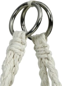 Macramé Hangstoel Beige - Beige Hangstoel - Hangstoel Touw - Hangstoel - Tot 110KG - Eenpersoons Hangstoel - Hang Stoel 1 Persoon - Hangstoel Voor Binnen - Hangstoel Zonder Standaard - Hangstoel Buiten -Buitentuinwinkel 863x1200 3