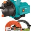 GARDENA - Classic Besproeiingspomp 3000/4 Compleet - Waterpomp - Incl. 3.5 M Aanzuigslang En 20 M Slang -Buitentuinwinkel 872x1200