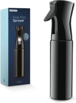 Johannes & Co Waterspuit Zwart - Waterverstuiver Mist Verstuiver Haar